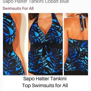 Plus size tankini